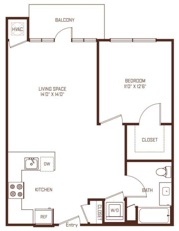Studio, 1 & 2 Bedroom Apartments in San Diego | The Rey Apartments