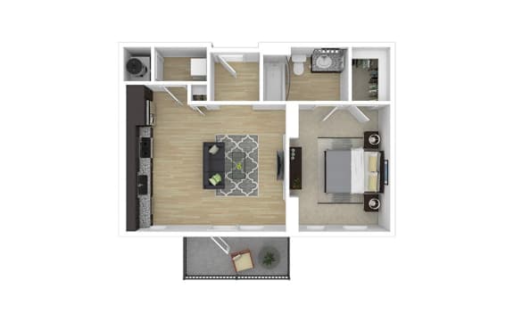S4-1 Studio floorplan Berkshire Ballantyne