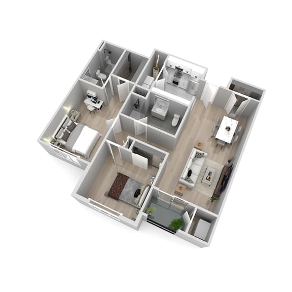 Floor Plans of Bristol Station Apartments in Carteret NJ
