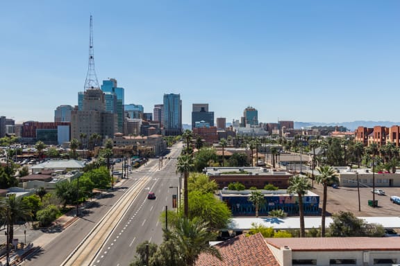 Downtown Views At Union At Roosevelt Apartments In Phoenix, AZ
