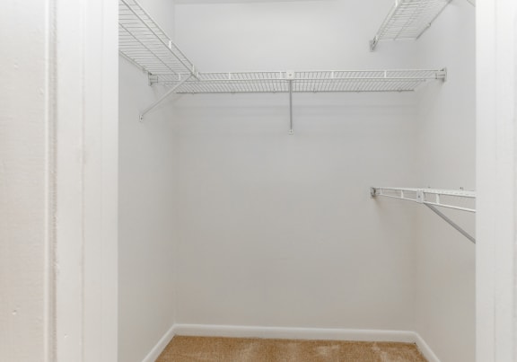 Ample closet storage at Spring Hill Townhomes