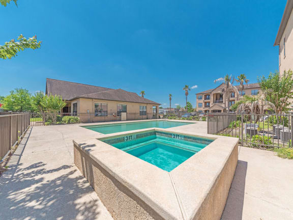 spa and pool Parkway Senior Apartments in Pasadena TX