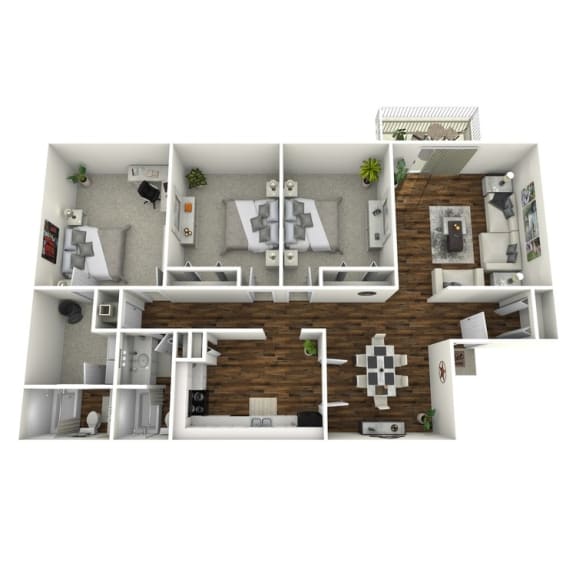 Floor Plan  C2 Renovated