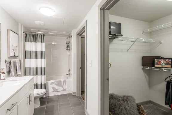 Bathroom | The Everly Apartments