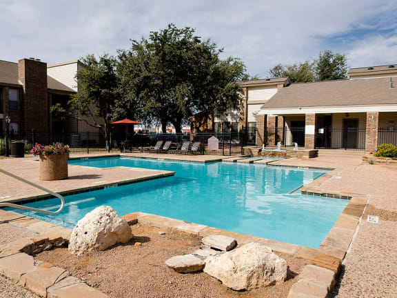 Swimming pool at Park at Caldera, Midland, TX