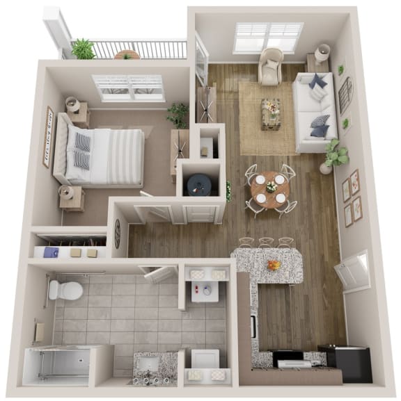 Floor Plans of Vintage Cleveland in Cleveland TN