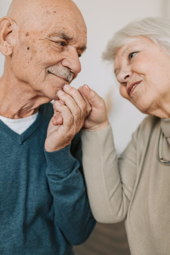 Valentines at Rancho Franciscan Senior Apartments, Santa Barbara, California