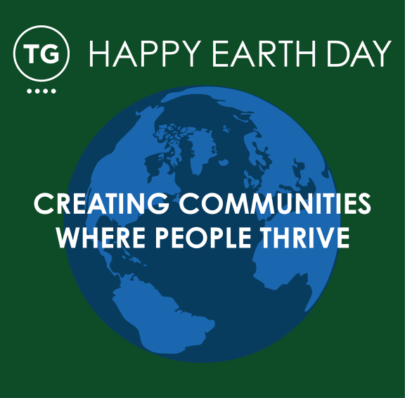 Happy Earth Day Poster at at Hancock Terrace Apartments, Santa Maria, CA, 93454