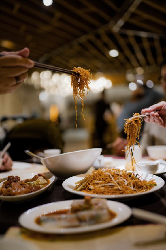 Asian Food at Hancock Terrace Apartments, Santa Maria, CA, 93454