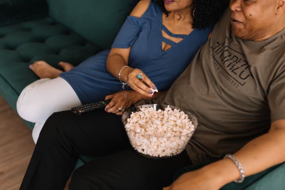 Movie Night at Hancock Terrace Apartments, California, 93454