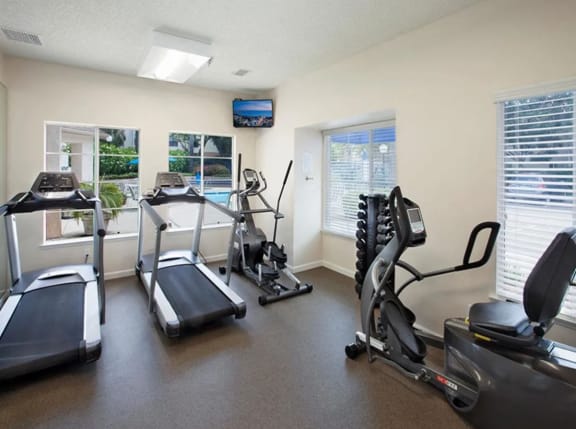 Treadmill at Cypress Meadows Senior Apartments, Ventura, CA