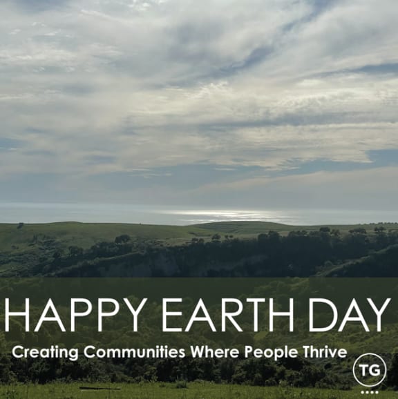 Happy Earth Day at Oceanwood Apartments, Lompoc, California