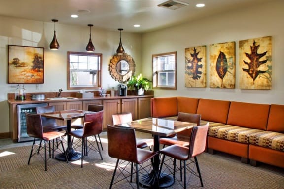 Coffee Lounge at Siena Apartments, Santa Maria, California