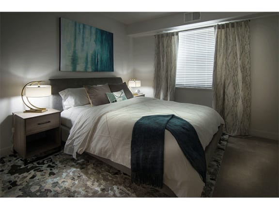 Comfortable Bedroom at Pinyon Pointe, Loveland, CO, 80537