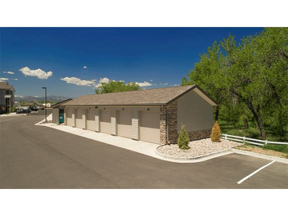 Detached Garages Available at Pinyon Pointe, Loveland, 80537
