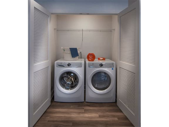 Full Size Washer &amp; Dryer in Each Home at Pinyon Pointe, Loveland, Colorado