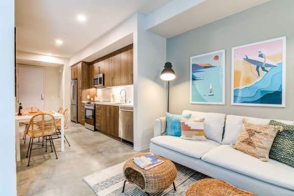 4th and J Living Room