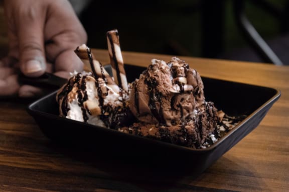 Chocolate Ice-cream at The Luminary at 95, West Melbourne, FL, 32904