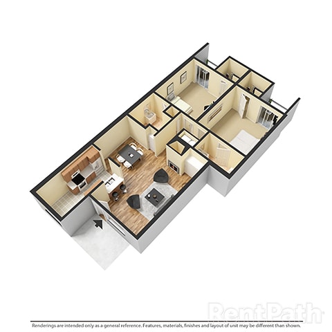  Floor Plan Model 2A