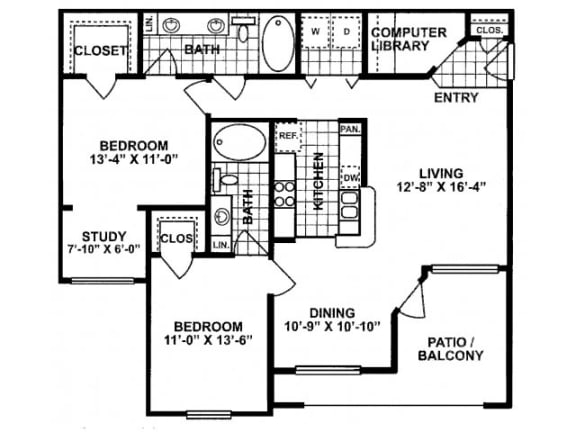 Dayflower Classic Floor Plan | Lodge at Lakeline Village