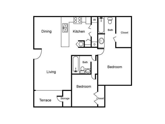 B2 Floor Plan B2 Floor Plan |Village Place