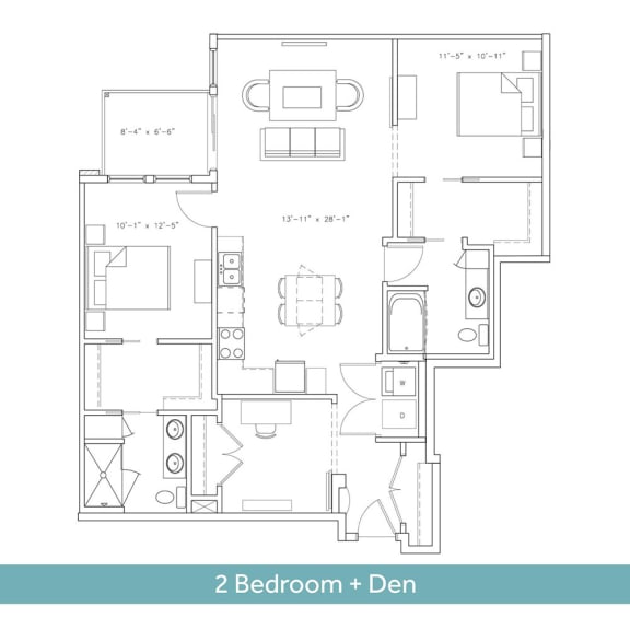 Floor Plan  Regent with Den