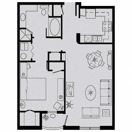  Floor Plan 1A, 1B, 1C, 1D