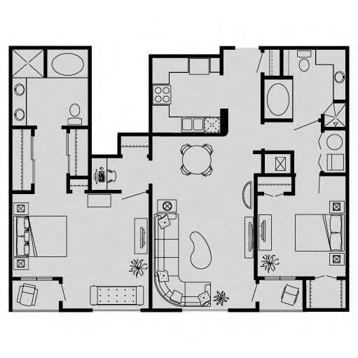  Floor Plan 2C