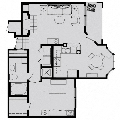  Floor Plan B1