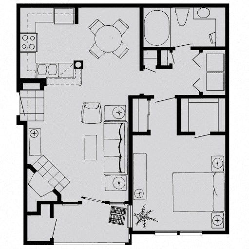 Floor Plans of Lanesborough Apartments in Houston, TX