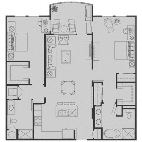 Floor Plans Of Villa Piana Apartments, The House Dallas Floor Plans