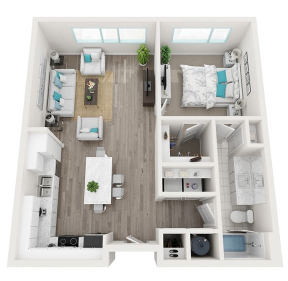  Floor Plan 1A Aria