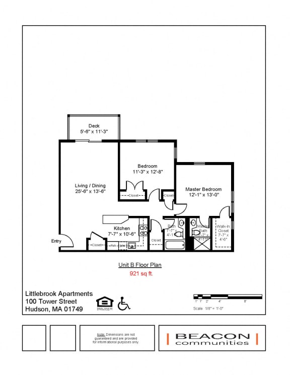 2 bedroom apartment Hudson, MA