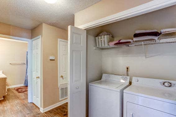Washer and dryer in apartments