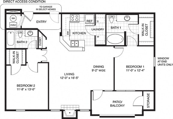 Floor Plans of Ovaltine Court in Villa Park IL