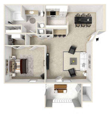 Floor Plan  apartments shreveport la