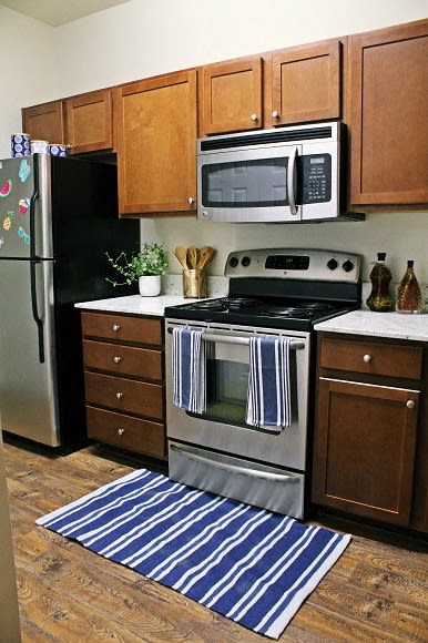 Upscale Kitchen at Landing at Willow Bayou Apartment Homes, Bossier City, 71111
