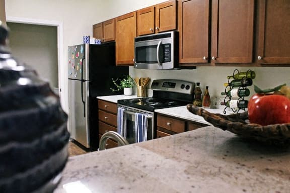 Large Kitchen at Landing at Willow Bayou Apartment Homes, Bossier City, LA, 71111