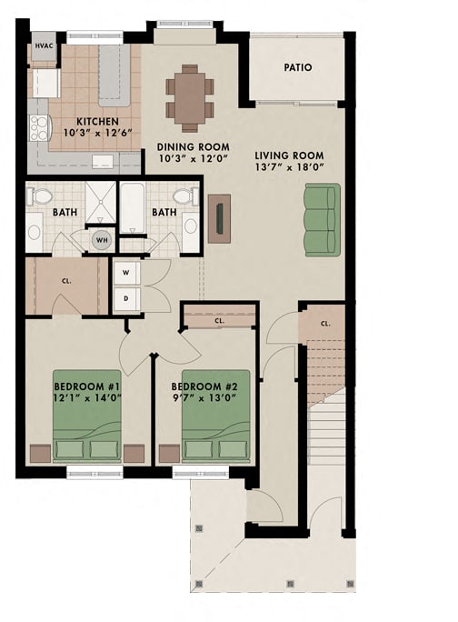 Exton PA Apartments Severgn Apartments Floor Plans