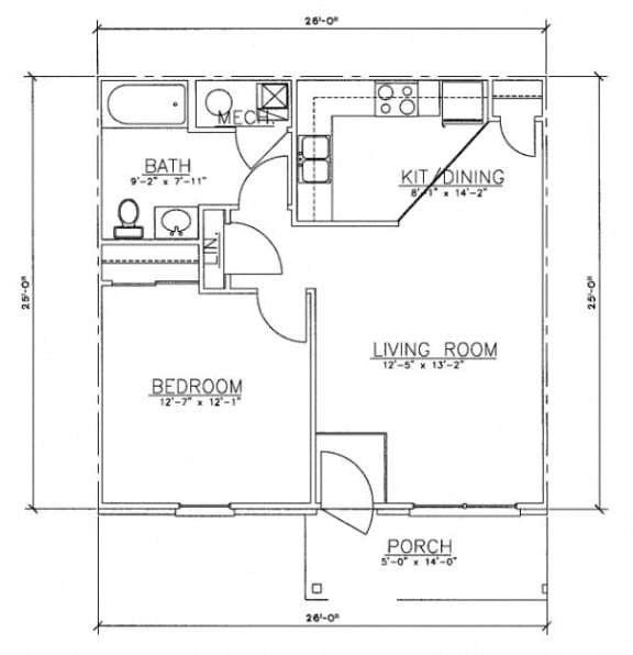 Floor Plans of Tremont Greene in Tiffin, OH
