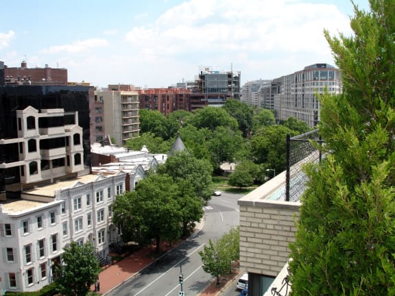 Wonderful Views of Downtown Washington, D.C. at 2400 Pennsylvania Avenue Apartments, Washington, DC,20037