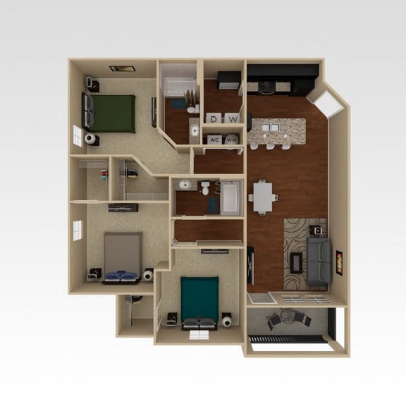 Vista Floor Plan Vista Floor Plan at The Oasis at Brandon, Riverview, FL, 33578