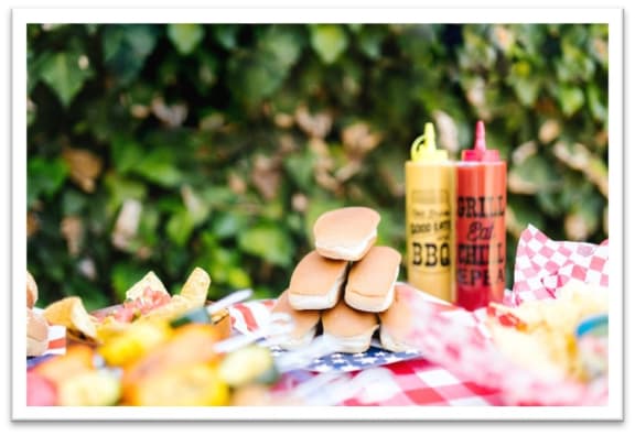 Picnic Spot at Encina Meadows, California
