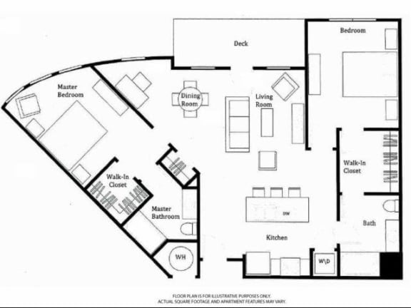 University Floorplan University Floorplan at Windsor at Broadway Station