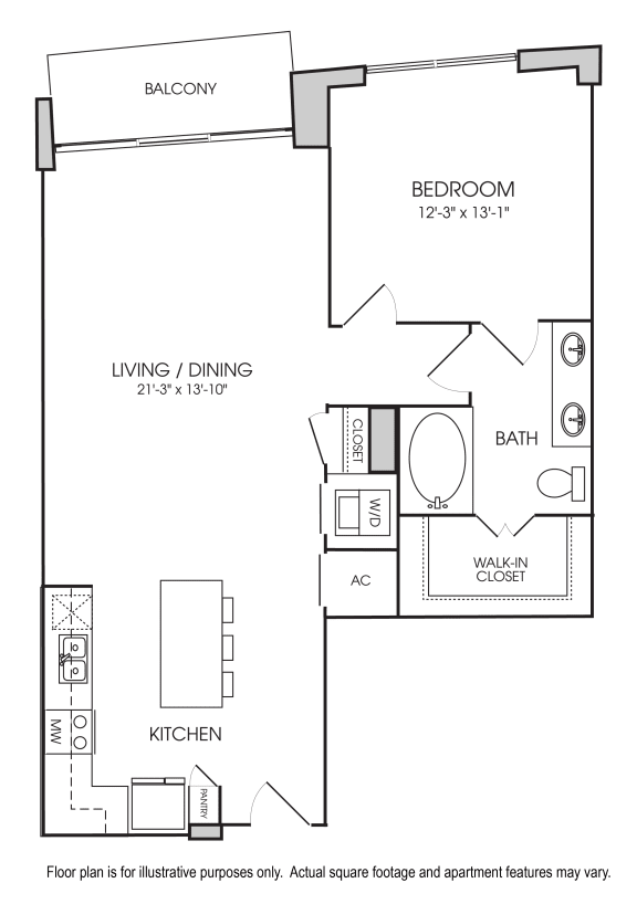 A7-08 Floorplan at The Sovereign at Regent Square