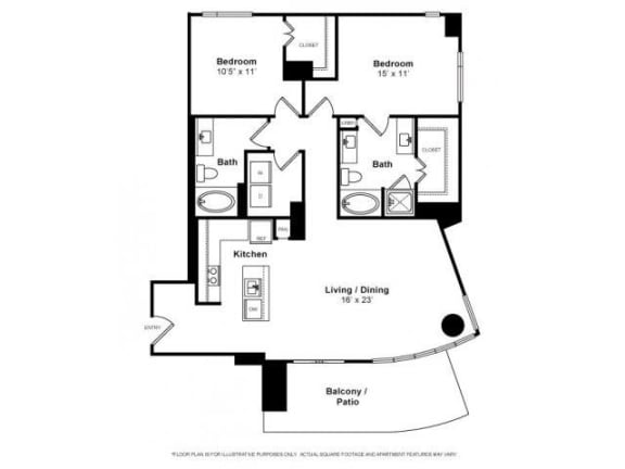 Floorplan Floorplan at Windsor Memorial, 3131 Memorial Court, Houston, TX 77007