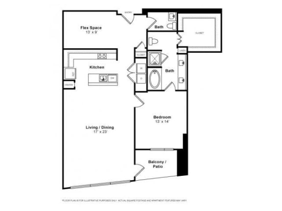 Floorplan Floorplan at Windsor Memorial, 3131 Memorial Court, Houston