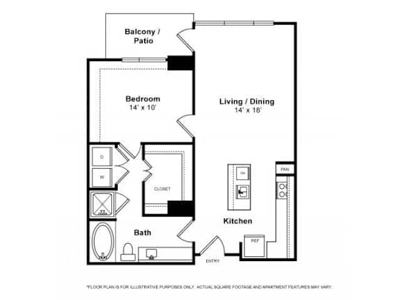 Floorplan Floorplan at Windsor Memorial, 3131 Memorial Court, Houston