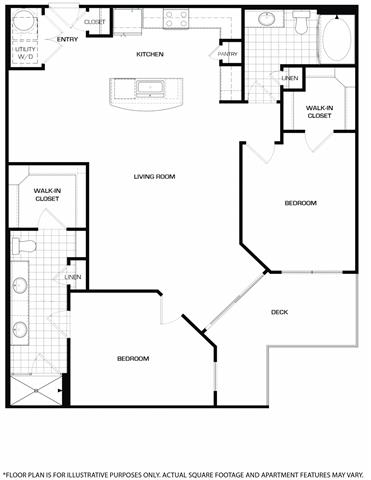 Floorplan Floorplan At Domain by Windsor,1755 Crescent Plaza, Houston, TX
