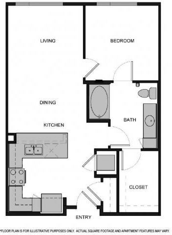 Floorplan Floorplan At South Park by Windsor, Los Angeles, CA, 90015